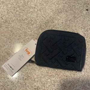 Lug Women’s Denim Colored RFID Protected Wallet